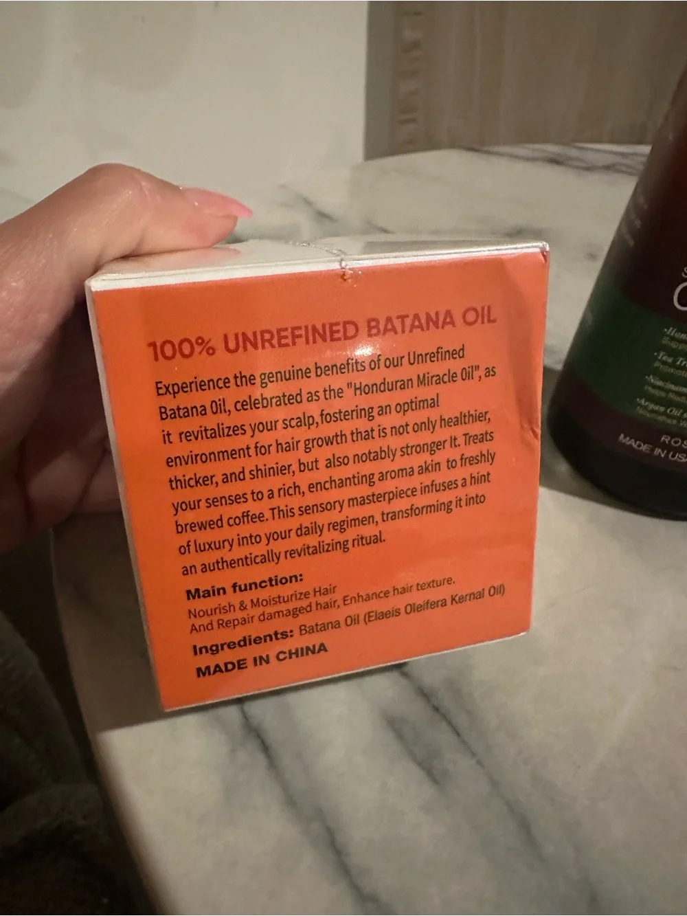 Unrefined Batana Oil 100% - White